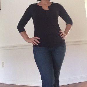 Anthropologie Dolan 3/4 sleeve shirt